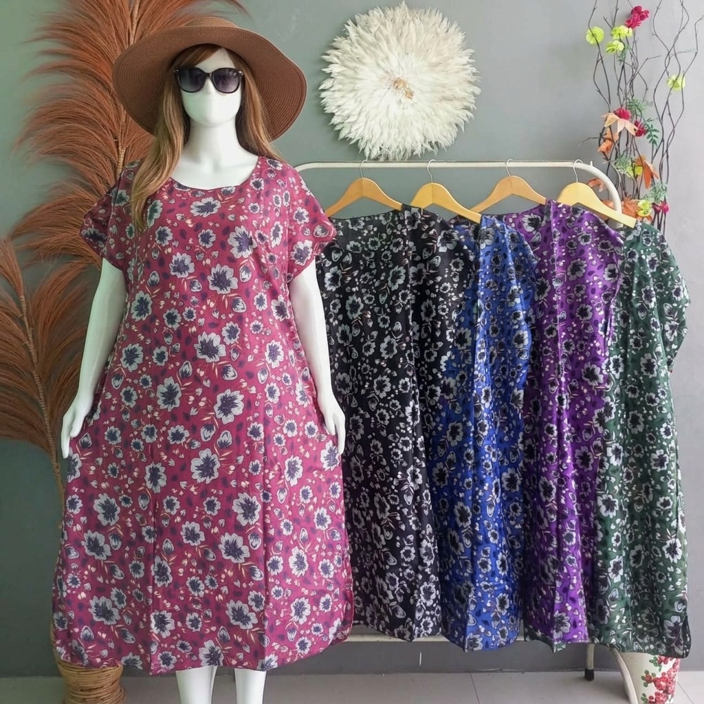 Daster Midi Super Jumbo Ld 140 Ld : ± 140 Cm Pj : 